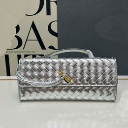 Womens clutch bag luxury Intreciato woven leathe designer dinner wallet 10A Fashion women handbag Long flip Envelope purse clutchs