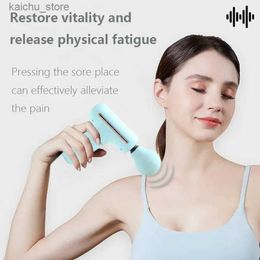 Electric massagers Portable muscle massage gun 1200mah exercise massager super quiet muscle massage tool 4-speed relaxing body Y240425