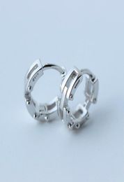 925 Sterling Silver Trendy Street Accessories Women Men Hoop Earring Ear Cuff Clip For Women Fashion Silver Jewellery E08281527472