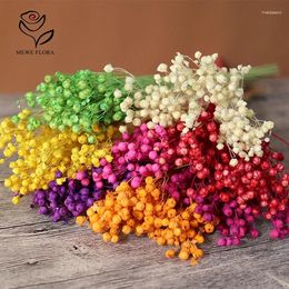 Decorative Flowers 50g Natural Preserved Acacia Bean Wedding Table Decoration Artificial Flower Christmas Decor DIY Making Craft Accessorie