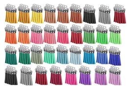 Keychains 140Pcs Tassel Keychain Bulk Set For DIY Leather Pendants Acrylic Jewellery Accessories16013054