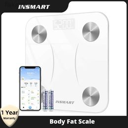 Body Weight Scales Bluetooth Body Fat Scale Smart Bathroom Scale Electronic Weight Scale BMI Body Composition Analyzer Digital Floor Scale 240419