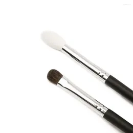 Makeup Brushes SHINEDO 2 Pcs Pencil Goat Horse Hair Tapered Crease Blending Brush Flat Eyeshadow Make Up Cosmetic Kit Maquiagem