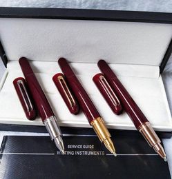 YAMALANG Classic Luxury Pen Magnet Series Wine Red Gold Silver RoseGold Clip Roller Ball Pens Good gift with logo1364951