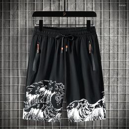 Men's Shorts Oversize For 2024 Summer Casual Classic Nylon Brand Male Black Pants Trouers
