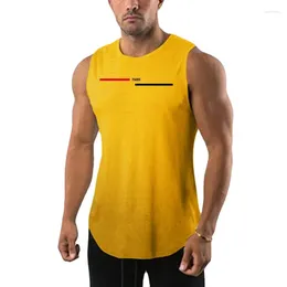 Men's Tank Tops Dropship Summer Gym Sports Bodybuilding Fitness Basketball Mesh Quick-drying Fashion Breathable Top