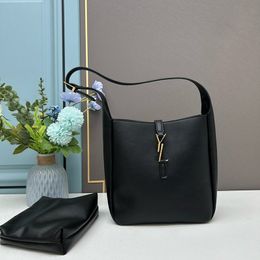 designer purse black high quality shoulder bag women leather handbag shopping bag travel shopper totes lady crossbody clutch weekend bag luxury