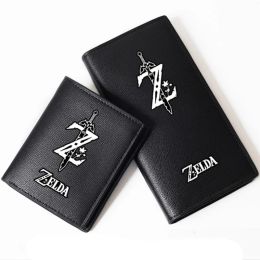 Wallets Game The Legend Printing Men Long Wallet Pu Leather Short Coin Purse Fashion Passport ID Card Holder Money Bag
