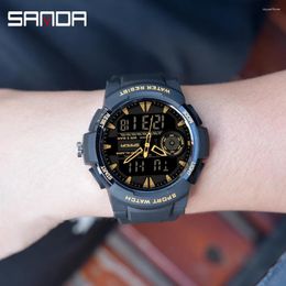 Wristwatches Male Student Multifunctional Electronic Watch Waterproof And Shockproof Outdoor Sports