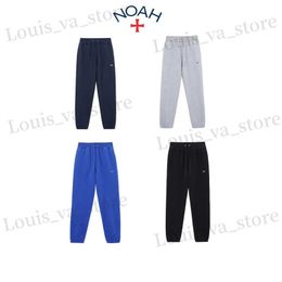 Men's Pants Cross embroidered NOAH track pants for mens hip-hop casual stretch sweatpants jogging Trousers sports pants y2k T240419