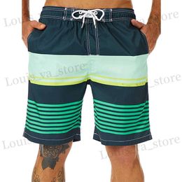 Men's Shorts Stripe Graphic Board Shorts 3D Printed y2k Casual Beach Shorts Swimsuit homme 2023 Summer Hawaii Surfing Short Pants Swim Trunks T240419
