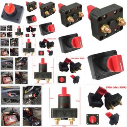 GPS GPS 100A 12V 24V Current Battery Isolator Isolation Disconnect Power End Cut Off Switch Suitable for Boat Car Truck Yacht GPS GPS