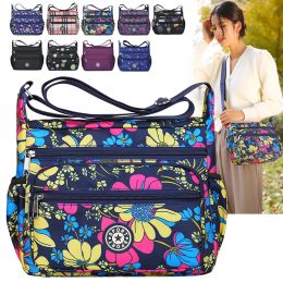 Buckets Oxford Shoulder Bag Brand High Quality Messenger Bag for Women Rural style Cloth Leisure Or Travel Bag Waterproof Nylon Package