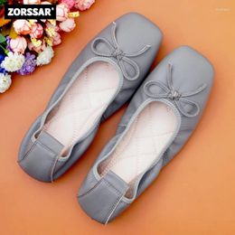 Casual Shoes Women Flats Plus Size 34-43 Loafers Driving Genuine Leather Female Moccasins