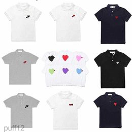 Play Designer Mens t Shirts Fashion Womens Cdg Short Sleeve Heart Badge Top Clothes Xs-s-m-l-xl-xxl-xxxl-xxxxl O4rc# 2FNK