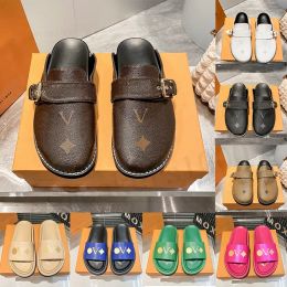 2024 designer di grandi dimensioni maschili da donna per donna cursori sandalo in gomma sandalo sandals sabbioso sandals estate da donna stampare slipper