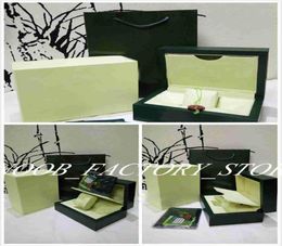 2019 new Green Brand Watch Original Box Papers Card Purse Christmas Gift Boxes Handbag 0 7KG For top Watches box28111200971