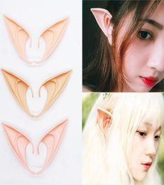 Elf Ear Halloween Fairy Cosplay Accessores Vampire Party Mask For Latex Soft False Ear 10cm And 12cm WX99341225095