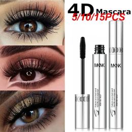 5/10/15PCS Waterproof Self-contained Fibre Base Cream To Create Long And Thick Eyelashes 3.5mm Slender Brush Head No Smudge 240410