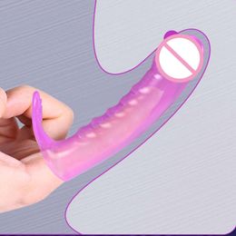 New Finger Cover Imitate Penile Design Stimulate Point A And Point G sexy Tooys For Woman Dildo sexy Toys Anal Massage Penis 18+