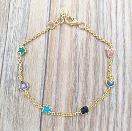 Glory Bracelet In Gold Vermeil With Gemstones Authentic 925 Sterling Silver bracelets Fits European bear Jewellery Style Gift Andy J3792946