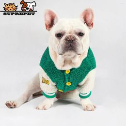 Dog Apparel Suprepet Fleece Printed Clothes Adjustable Cotton Clothing Comfortable For Puppy Cute Pet Dogs All Seasons Pets Costume Supplier