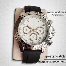 quartz movement watches Luxury high quality watch for man 40MM Stainless Steel Black strap casual classic style fashions modern designer watches Wristwatches