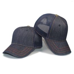 Ball Caps 5 Panel Denim Vintage Jean Hat Custom Baseball Cap