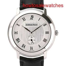 Womens AP Wrist Watch Mens 15056BC Manual Mechanical 18k Platinum Luxury Watch Platinum 15056BC.OO.A001CR.02