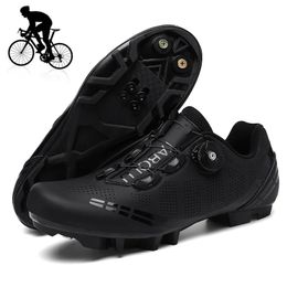 Unisex Cycling Sneaker MTB Shoes with Men Cleat Road Dirt Bike Flat Racing Women Bicycle Mountain Spd Mtb Shoes Zapatillas Mtb 240417