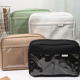 12-Layer Large Capacity Pen Bag 90 Degree Opening Student Multifunctional Pencil Case Zipper Stationery Organiser School