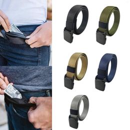 Outdoor Bags Travel Cash Anti Theft Belt Waist Bag Women Portable Hidden Money Strap Wallet Pack Men Secret Hiding 120cm