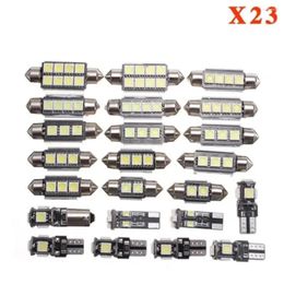 Nail Art Kits 23x LED Car Interior Inside Light Dome Trunk Map Licence Plate Lamp Canbus Bulbs