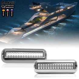 All Terrain Wheels 2Pcs 5 Inch 42 LEDs Universal Waterproof Navigation Boat Light For Truck Stern Anchor Lamp Marine Sailing Signal