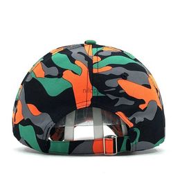 Ball Caps Camouflage Adjustable Sun Protection Men Baseball Cap Unisex Printing Spring Summer Snapback Dad Hat