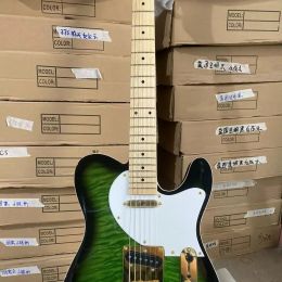 New Arrival Custom Shop Electric Guitar Merle Haggard Signature Tuff Dog - Excellent Quality, SUPER RARE,Green Color right