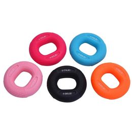 20-80 Lbs Silicone Adjustable Handle Grip Ring Finger Forearm Trainer Carpal Expander Muscle Workout Workout Gym Fitness