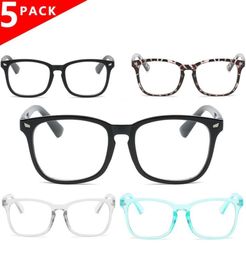 Sunglasses PACK Anti Blue Reading Glasses Women Brand Designer Fashion Eyeglasses Lightweight Frame Relieve Eye Fatigue GogglesSun2071689