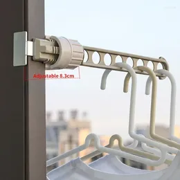 Hangers Travel Portable Window Frame Clothes Hanger Creative El Indoor Drying Racks Home Hanging Rack For