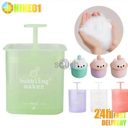 Bubble Bath Portable Foaming Clean Tool Simple Face Cleanser Shower Bath Shampoo Foam Maker Bubble Foamer Device Cleansing Cream Liquid Soap d240419