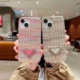 Designers iPhone case premium women pattern phone case ins cute triangle label for 15 14 pro max luxurys fashion 12/13pro max iPhone case HH7262