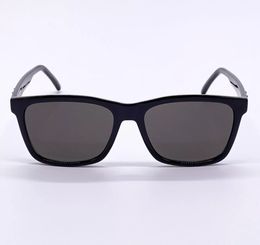 Classic Black Square Sunglasses 318 Black Smoke for Men Women Summer Shades Sunnies Lunettes de Soleil UV400 Eyewear