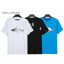 Mens T Shirt Palms Designer for Womens Shirts Fashion Tshirt with Letters Casual Summer Angels Short Sleeve Man Tee 090
