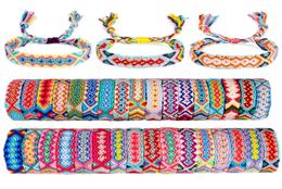 MOON GIRL 20 Pieces Random Color Friendship Bracelet for Women Fashion Handmade Macrame Braided Pulseras Femme Drop F1201 7255781