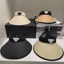 Visors 2023 Luxurys Visors Women Cap Letters Trendy Sun Shade Protection Desingers Baseball Hat 4 Colors Washed Sunscreen