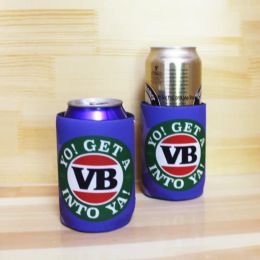 Bags 100pcs/lot Print Beer Bottle Can Sleeve Cola Holders Creative Premium Durable Can Holder Drink Sleeve Picnic Cooler Thermal Bag