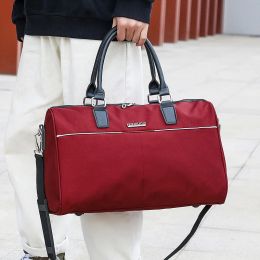 Bags Large Capacity Women Travel Bag Waterproof Weekend Overnight Duffle Bags Foldable Hand Luggage Trolley Case Handbag X554B