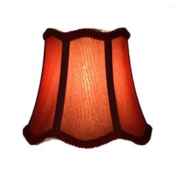 Wall Lamp Clip Bulb Lampshade Chandelier Ceiling Home Light Lights El Cloth Fabric Decor