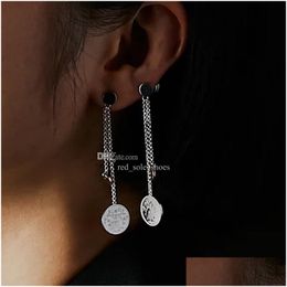 Earring Back Ex Libris Earrings Charm H For Woman Designer Couple 925 Sier T0P Highest Counter Advanced Materials Classic Style Jewelr Othn2