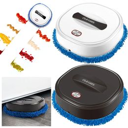 USB Rechargeable Smart Mopping Robot Water Mop Cleaner Dry Wet 3 in 1 Sweep and Vacuum kitchen Robots 240408